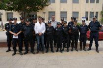 FRENTE AL PALACIO MUNICIPAL SE LLEVÓ A CABO LA PRESENTACIÓN DE LOS POLICÍAS DEL OPERATIVO SOL