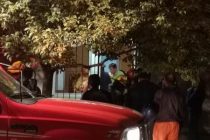 MUJER ATRAPADA EN SU CASA