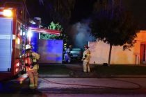 INCENDIO DE UN AUTOMÓVIL