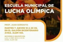 ESCUELA DE LUCHA OLÍMPICA