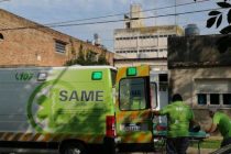 UN HOMBRE SE DESCOMPENSÓ Y QUEDÓ COLGADO
