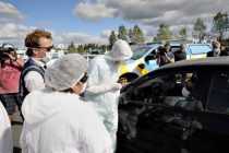 UNA PAREJA DE ADULTOS MAYORES PRETENDÍAN VENIR A LOBOS POR EL FINDE LARGO