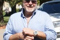 MARIO PIQUILO PAOLINI POR MEDIO DE LA PEÑA DE BOCA Y LA SOCIEDAD ITALIANA DONA 100.000 PESOS AL HOSPITAL