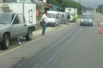 CONTROL BROMATOLÓGICO Y CONTRO DE TEMPERATURA A LOS CHOFERES Y ACOMPAÑANTES DE LOS VEHÍCULOS EN LOS ACCESOS A LOBOS