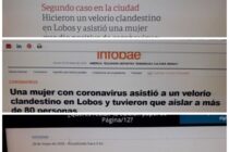 EN LOBOS NO EXISTIÓ UN VELORIO CLANDESTINO, COMO DICEN EN LOS MEDIOS NACIONALES