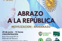 ENTIDADES RURALES CONVOCAN A UN -ABRAZO A LA REPÚBLICA-