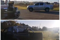 HACE INSTANTES: COLISIONARON DOS CAMIONETAS EN ACCESO OESTE Y RUTA 41