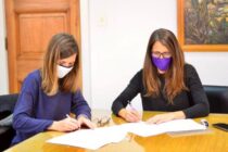 FIRMARON UN CONVENIO CONTRA LAS VIOLENCIAS MACHISTAS