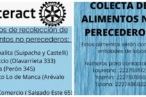 COLECTA DE ALIMENTOS PARA AFYN ORGANIZA POR INTERAC, ROTARY
