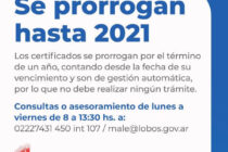 CERTIFICADOS ÚNICOS DE DISCAPACIDAD: SE PRORROGAN HASTA EL 2021