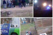 DISTURBIOS, DESTROZOS  Y AGRESIONES A UNA FAMILIA POR PARTE DE 50 VECINOS DE UN BARRIO CERCANO