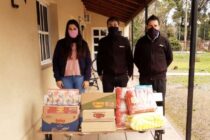 -SAMPIETRO- SUCURSAL LOBOS, DONÓ ALIMENTOS NO PERECEDEROS A AFYN