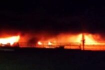 INCENDIO RURAL EN UN CAMPO DEL PARAJE LA PORTEÑA