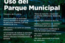 USO DEL PARQUE MUNICIPAL ING. HIRIART