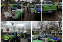 DESINFECCIÓN DE MÓVILES POLICIALES