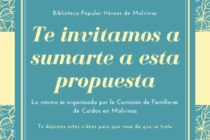 FLORES ARTESANALES EN HOMENAJE A LOS CAÍDOS EN LAS ISLAS MALVINAS