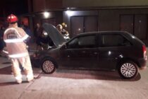 INCENDIO EN UN AUTOMÒVIL