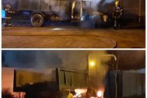 INCENDIO DE CAMIÓN MUNICIPAL