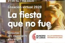 BALLET EXPERIMENTAL «LA FIESTA QUE NO FUE» Creación virtual 2020