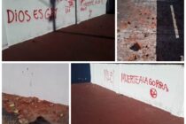 ENCHASTRE Y DAÑOS EN EL ESTADIO DEL PARQUE MUNICIPAL