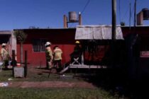 SOLICITARON A LOS BOMBEROS PARA EXTINGUIR UN INCENDIO EN EMPALME