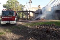 INCENDIO EN UNA PLANTA DE SILOS
