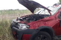 VUELCO DE AUTOMÓVIL EN RUTA 41, UNA PERSONA CON HERIDAS DE CONSIDERACIÓN