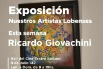NUESTROS ARTISTAS PLÁSTICOS, EXPONE: RICARDO GIOVACHINI