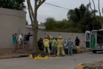 ACCIDENTE DE TRÁNSITO EN AV. YRIGOYEN
