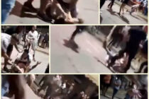 RIÑA CALLEJERA EN PLENO CENTRO DE LA CIUDAD