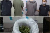 LA POLICÍA DE EMPALME LOBOS DETUVO A DOS PERSONAS POR TRANSPORTAR DROGAS