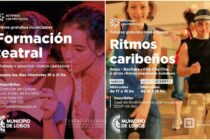 FORMACIÓN TEATRAL Y RITMOS CARIBEÑOS: TALLERES GRATUITOS