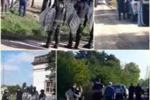 DESALOJO DE UNA VIVIENDA DE CALLE CONSTITUCIÓN AL 1800, HUBO FORCEJEOS Y DOS PERSONAS DETENIDAS