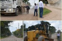 SIGUEN LOS TRABAJOS DE MEJORAMIENTOS EN LAS CALLES DE LA CIUDAD