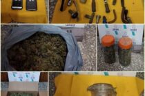 ALLANAMIENTO POLICIAL INCAUTANDO SEMILLAS DE MARIHUANA Y TELÉFONOS CELULARES DOS PERSONAS PROCESADAS
