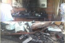 INCENDIO EN UN DOMICILIO DE CALLE DEL MÁRMOL