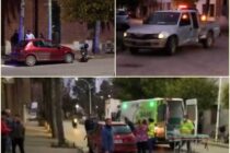 CHOQUE EN BALCARCE Y SARMIENTO, UNA PERSONA TRASLADADA AL HOSPITAL