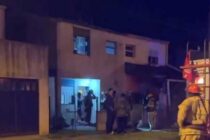 INCENDIO EN UNA VIVIENDA DEL BARRIO FONAVI