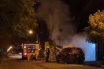 INCENDIO DE UN VEHÍCULO A LA MEDIANOCHE