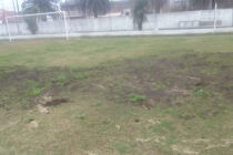 Debido al mal estado de las canchas se suspendió el fútbol infantil