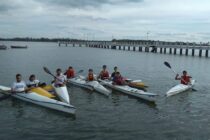 ULTIMA FECHA DEL CAMPEONATO PROVINCIAL DE CANOTAJE, EN LA LAGUNA DE LOBOS
