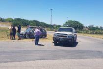 CHOQUE SIN LESIONADOS EN RUTA 41, ALTURA DEL PUENTE DISTRIBUIDOR