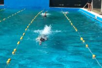 ACUATLON RECREATIVO EN LAS DELICIAS, CIERRE DE LA COLONIA DE VERANO DEL MUNICIPIO