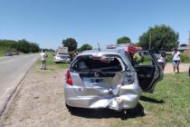 4 VEHICULOS INVOLUCRADOS EN UN CHOQUE EN CADENA SOBRE LA 41