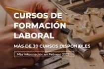 CENTRO DE FORMACION LABORAL, INSCRIPCION PARA LOS CURSOS 2022
