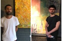 EXPOSICION DE PINTURAS Y CERAMICA, DE BARBIERI Y MEDINA