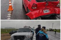 CHOQUE EN LAS VIAS DE PACHECO, CON UN LESIONADO