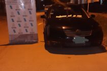 POLICIA DE EMPALME: DETUVIERON A UN AUTO QUE HACIA PICADAS EN LA MADRUGADA