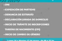 OPERATIVO DOCUMENTARIO EN LOBOS, LUNES 16 Y MARTES 17