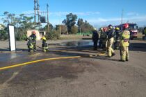 LA FEDERACION DE BOMBEROS DE LA PROVINCIA REALIZO EN LOBOS UNA CAPACITACION EN INCENDIOS ESTRUCTURALES